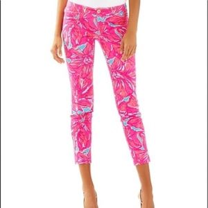Lilly Pulitzer - Kelly Pant - Flirty Sea Print - Sz. 0